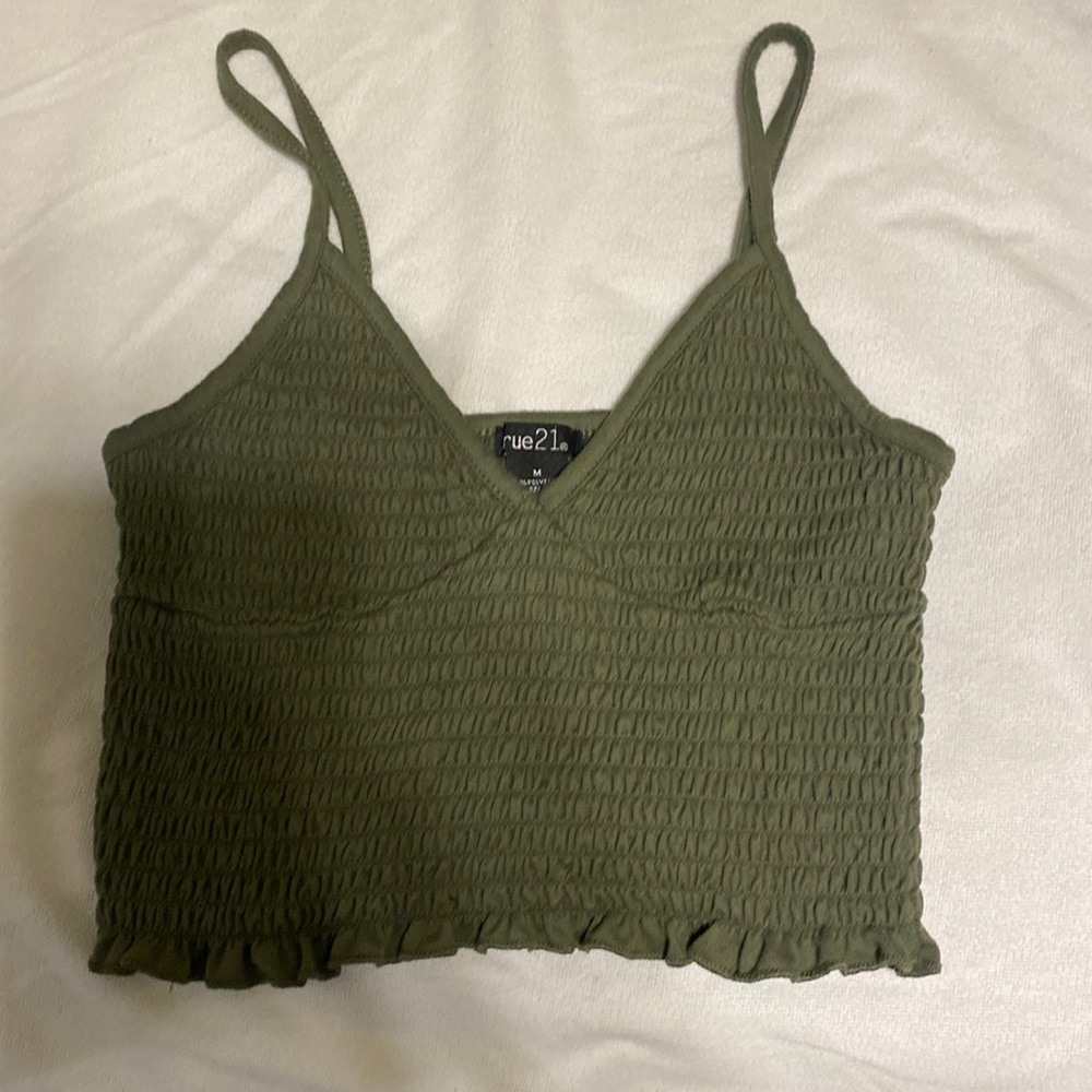cropped tank top